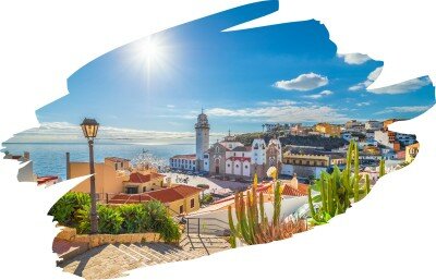 CK Turancar, Letecký poznávací zájazd, Španielsko, Tenerife, leták
