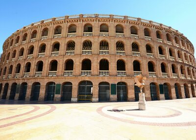 CK Turancar, Letecký poznávací zájazd, Španielsko, Valencia, Plaza de Toros, býčia aréna