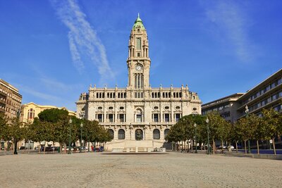 CK Turancar, Letecký poznávací zájazd, Portugalsko, Porto, námestie Aliados