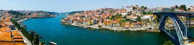 CK Turancar, Letecký poznávací zájazd, Portugalsko, Porto, panoráma mesta