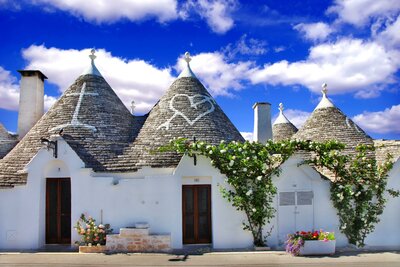 CK Turancar, letecký poznávací zájazd, Apúlia, Alberobello