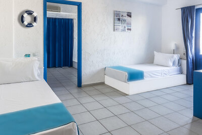 Hotel Porto Greco - rodinná izba - letecký zájazd CK Turancar - Kréta, Hersonissos