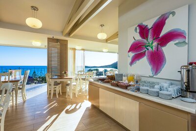 Hotel Manos Palace- reštaurácia -letecký zájazd CK Turancar-Kréta-Bali
