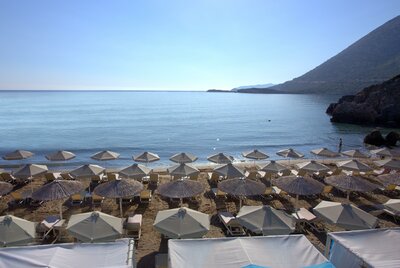 Hotel Manos Palace- pláž -letecký zájazd CK Turancar-Kréta-Bali