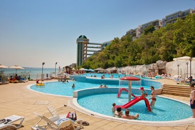 Hotel Paradise Beach - detsky bazén, Bulharsko - Sveti Vlas letecký a autokarový zájazd s CK Turancar 