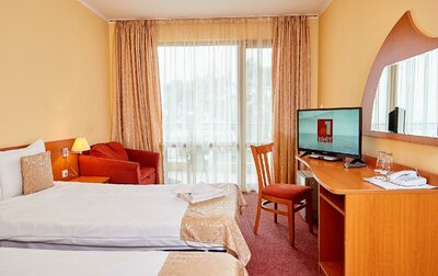Hotel Paradise- Bulharsko - letecky a autokarový zájazd - Pomorie s CK Turancar - izba