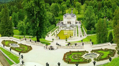 CK Turancar, autobusový poznávací zájazd, Bavorsko - zámky a hory, Linderhof