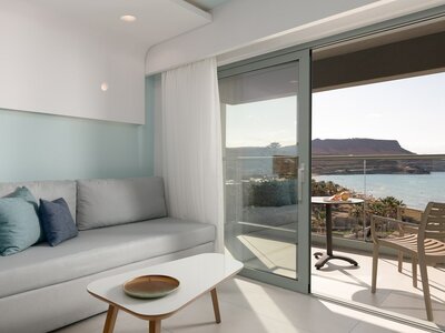 Hotel Arina Beach- letecký záber -letecký zájazd CK Turancar-Kréta-Agia Marina