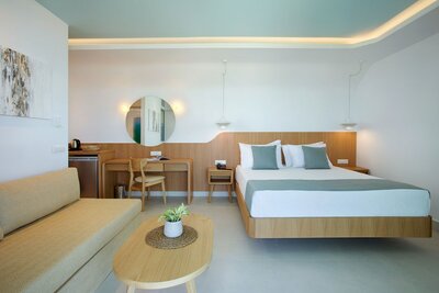 Hotel Arina Beach- letecký záber -letecký zájazd CK Turancar-Kréta-Agia Marina