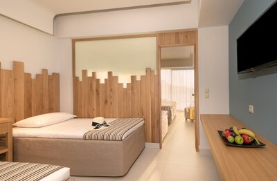 Hotel Arina Beach- letecký záber -letecký zájazd CK Turancar-Kréta-Agia Marina