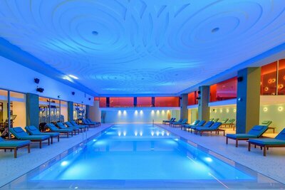 Hotel Arina Beach- letecký záber -letecký zájazd CK Turancar-Kréta-Agia Marina