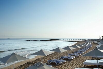 Hotel Arina Beach - pláž - letecký zájazd CK Turancar-Kréta, Agia Marina