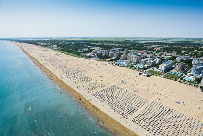 Bibione na jadranskom pobreží severného Talianska - dovolenkový raj pre rodiny s deťmi a cyklistov