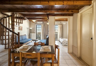 Elina hotel Apartments-hotel-letecký zájazd CK Turancar-Kréta-Rethymno