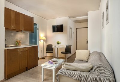 Elina hotel Apartments-hotel-letecký zájazd CK Turancar-Kréta-Rethymno