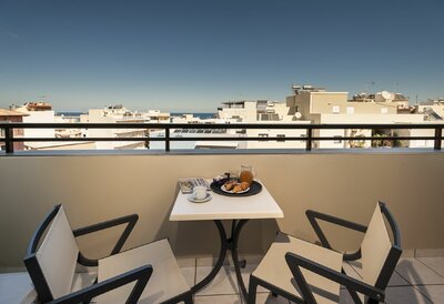 Elina hotel Apartments-hotel-letecký zájazd CK Turancar-Kréta-Rethymno