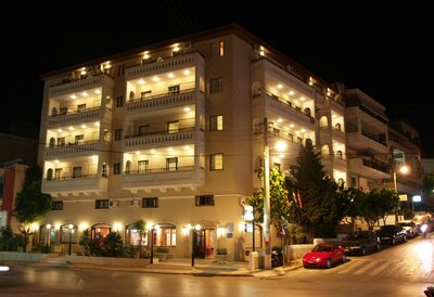 Elina hotel Apartments-hotel-letecký zájazd CK Turancar-Kréta-Rethymno