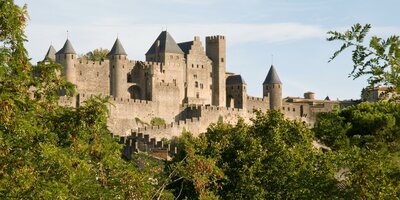 CK Turancar, Letecký poznávací zájazd, Mestá pod Pyrenejami, Carcassonne