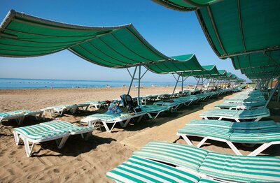 Limak Atlantis De Luxe Resort - pláž - letecký zájazd CK Turancar - Turecko, Belek