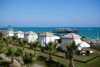 Limak Atlantis De Luxe Resort - pláž - letecký zájazd CK Turancar - Turecko, Belek