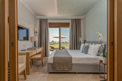 Hotel Lindos Imperial Resort and Spa - rodinná izba s výhľadom na more - letecký zájazd CK Turancar (Rodos, Kiotari)