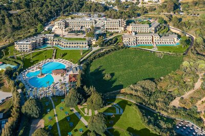 Hotel Kresten Palace - letecký pohľad - letecký zájazd CK Turancar (Rodos, Faliraki)