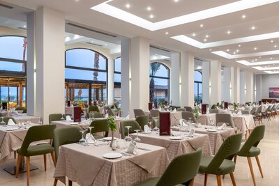 Hotel Kresten Palace - reštaurácia - letecký zájazd CK Turancar (Rodos, Faliraki)