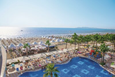 Hotel Fafa Aqua Resort - pláž - letecký zájazd CK Turancar - Albánsko, Durres