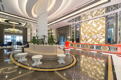 Diamond Premium Hotel & Spa - recepcia - letecký zájazd CK Turancar - Turecko, Titreyengöl 