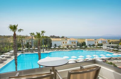Neptune Luxury Resort - výhľad z izby - letecky zájazd CK TURANCAR Kos Mastichari