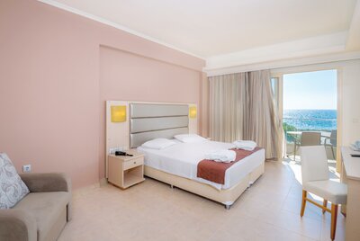 Kouros Palace hotel - izba štandard výhľad more - letecky zájazd CK TURANCAR Kos Mastichari
