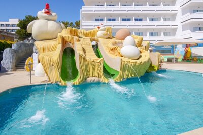Hotel Condesa - detský bazén - letecký zájazd CK Turancar - Malorka, Alcúdia