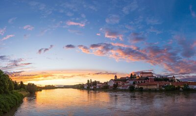 CK Turancar, autobusový poznávací zájazd, Rakúsko - Taliansko - Slovinsko, Ptuj, rieka Drava