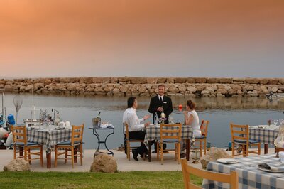 Coral Beach Hotel Resort - á la carte reštaurácia - letecký zájazd CK Turancar - Cyprus, Coral Bay