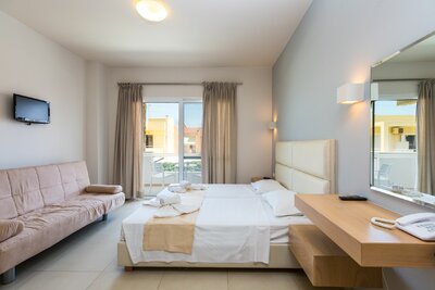 Hotel Dimitrios Beach - izba superior - letecký zájazd CK Turancar - Kréta, Rethymno
