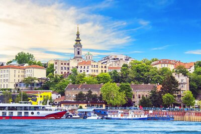 CK Turancar, autobusový poznávací zájazd, Balkán, Srbsko, Belehrad, centrum mesta