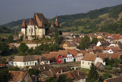 CK Turancar, autobusový poznávací zájazd, Rumunsko - Sedmohradsko a Transylvánia, kostol Biertan