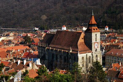 CK Turancar, autobusový poznávací zájazd, Rumunsko - Sedmohradsko a Transylvánia, Brašov, Čierna katedrála