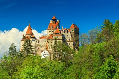 CK Turancar, autobusový poznávací zájazd, Rumunsko - Sedmohradsko a Transylvánia, Draculov hrad Bran