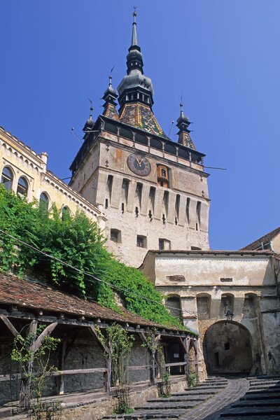 CK Turancar, autobusový poznávací zájazd, Rumunsko - Sedmohradsko a Transylvánia, Sighisoara, orloj