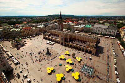 CK Turancar, autobusový poznávací zájazd, Krakow a Wroclaw, Krakow, Rynek Glowny