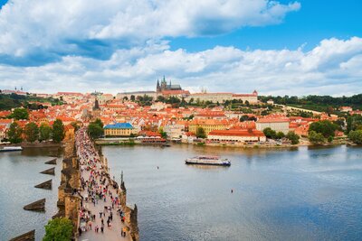 CK Turancar, autobusový poznávací zájazd, Česká republika, Praha - panoráma mesta