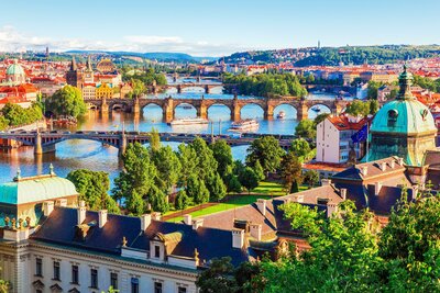 CK Turancar, autobusový poznávací zájazd, Praha - zámky a hrady v Čechách, Praha, Karlov most