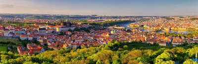 CK Turancar, autobusový poznávací zájazd, Praha - zámky a hrady v Čechách, Praha, panoráma mesta