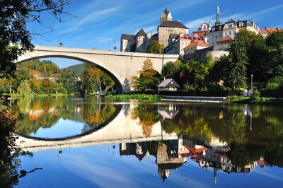 CK Turancar, autobusový poznávací zájazd, Zlatý český trojuholník, hrad Loket