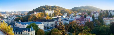CK Turancar, autobusový poznávací zájazd, Česká republika, Karlovy Vary - panoráma mesta
