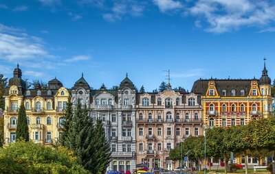 CK Turancar, autobusový poznávací zájazd, Zlatý český trojuholník, Mariánské Lázně, centrum mesta