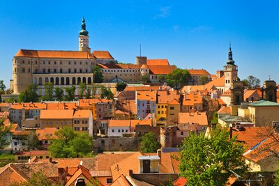 CK Turancar, autobusový poznávací zájazd, Česká republika, Mikulov - panoráma mesta