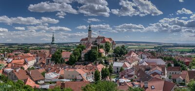 CK Turancar, autobusový poznávací zájazd, Morava, Mikulov - panoráma mesta