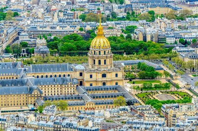 CK Turancar, Letecký poznávací zájazd, Francúzsko, Paríž, Invalidovňa